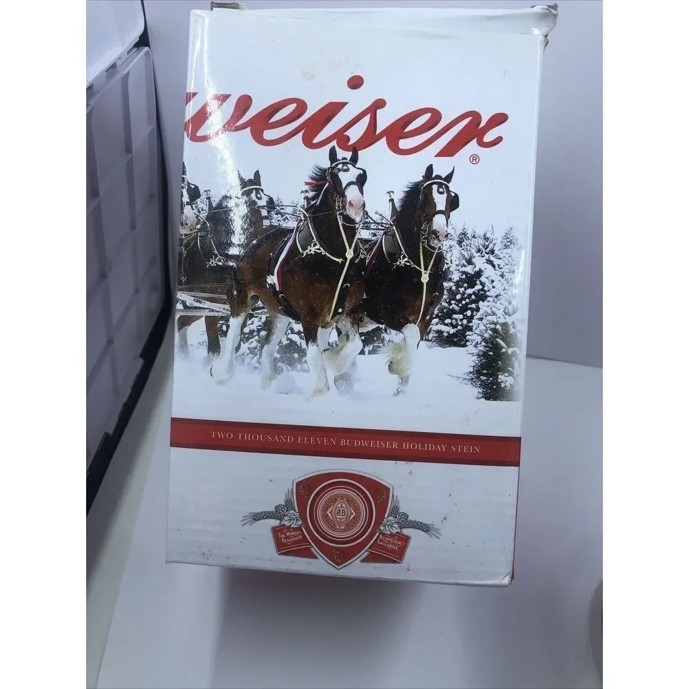 Budweiser Holiday Stein Collection 2011 